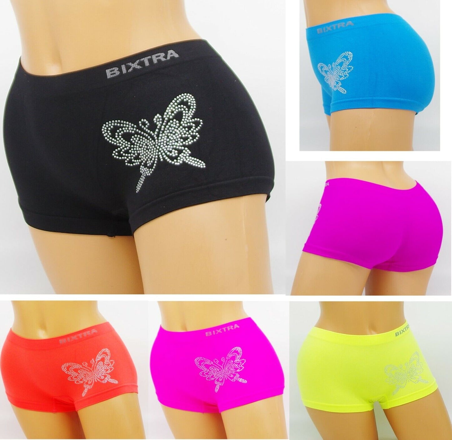 Damen Hotpants Slips Unterhose Panty Mädchen unterwäsche S/M L/XL