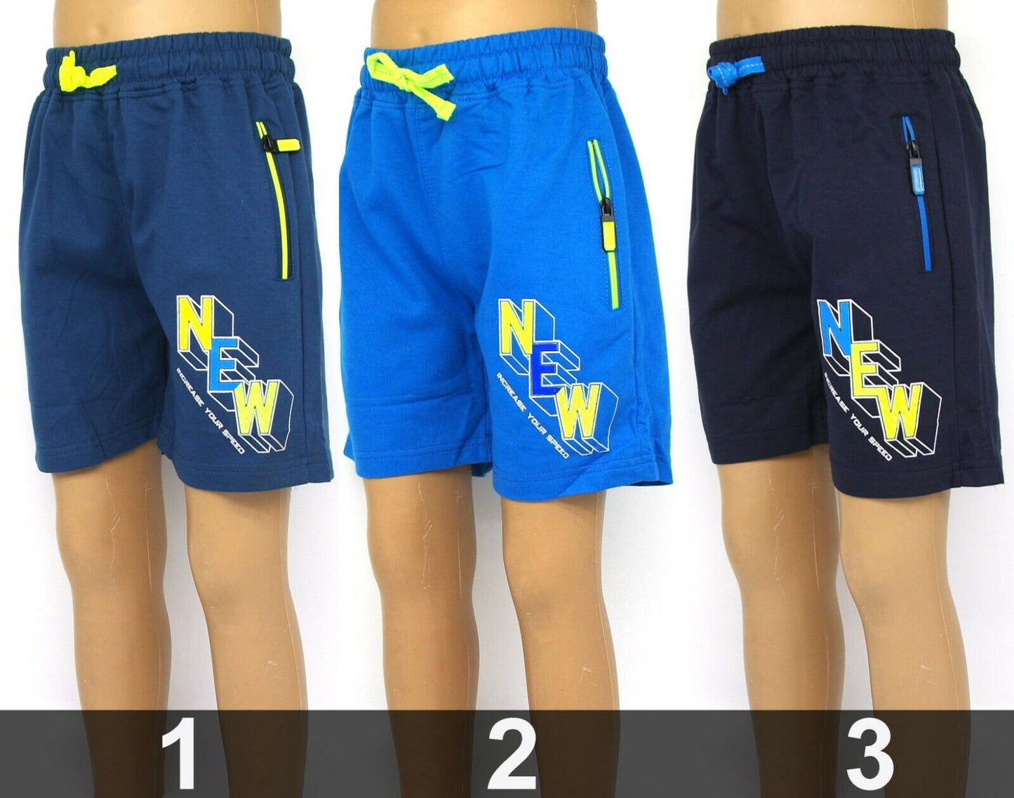 Jungen shorts kinder Training Fußball kurzehose Bermuda 116 122 128 134 140 146