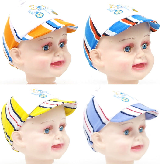 Mützen zum Binden Erstlingsmütze Jungen Mützchen Babymütze 3 Stück Gr.42-50